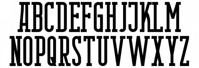 Berlin Email Serif Semibold Шрифта ВЕРХНИЙ