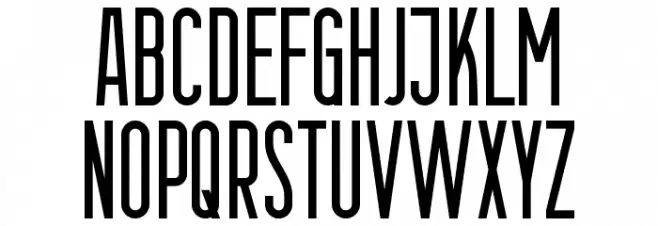 Berlin Email 字体 大写