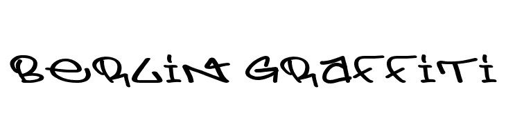Berlin Graffiti  font caratteri gratis