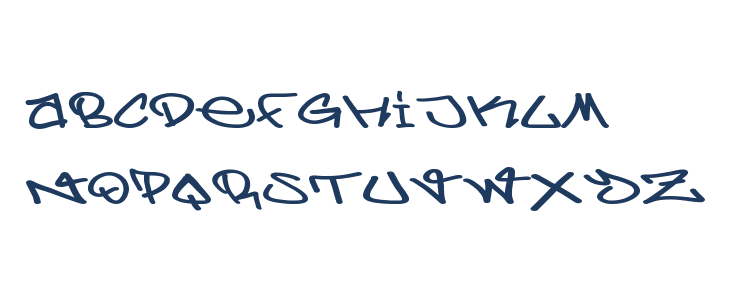 Berlin Graffiti Lowercase