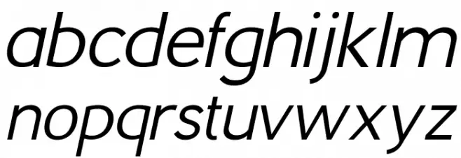 Berlin Italic Fonte MINÚSCULAS