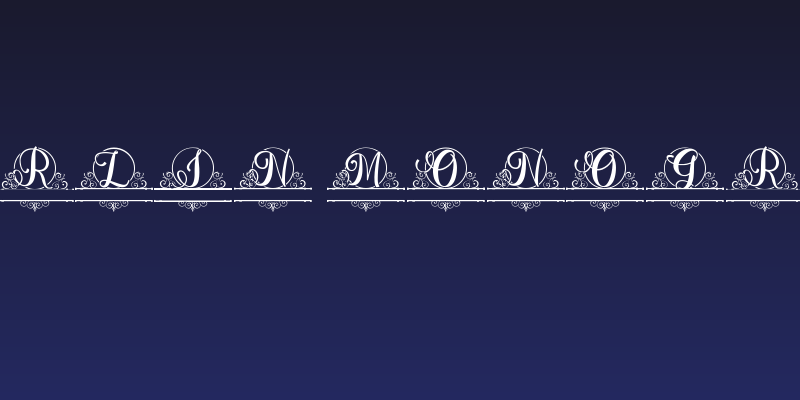Berlin Monogram Social Header