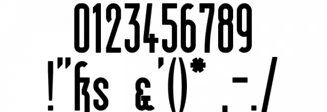 BerlinEmailBold Font OTHER CHARS