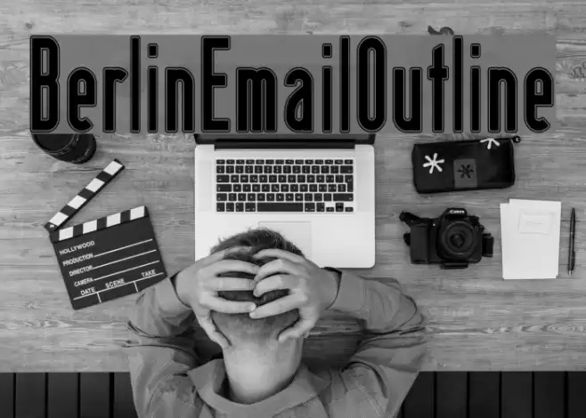 BerlinEmailOutline Font examples