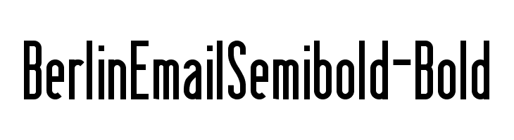 BerlinEmailSemibold-Bold  baixar fontes gratis