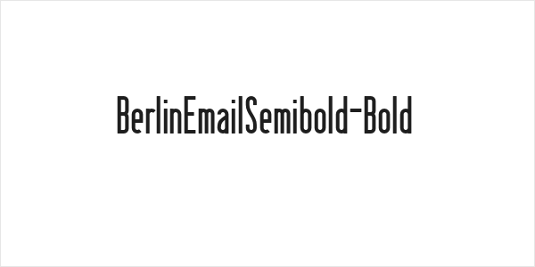 BerlinEmailSemibold-Bold Logo