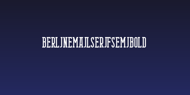 BerlinEmailSerifSemibold Social Header