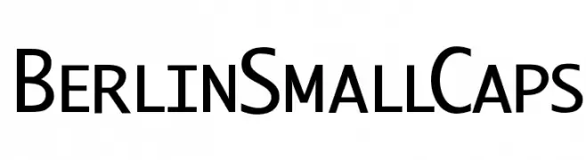 BerlinSmallCaps  Descarca Fonturi Gratis