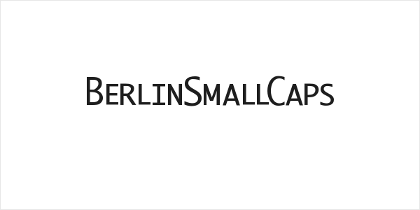 BerlinSmallCaps Logo