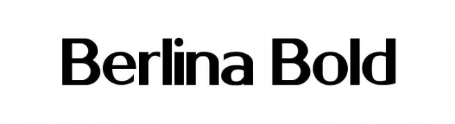 Berlina Bold  Descarca Fonturi Gratis