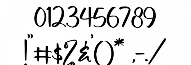 Berlina Dreams Шрифта ДРУГИЕ символов