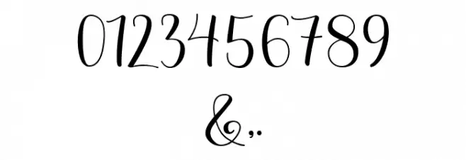 Berlina Script  Personal Use Rg Font OTHER CHARS