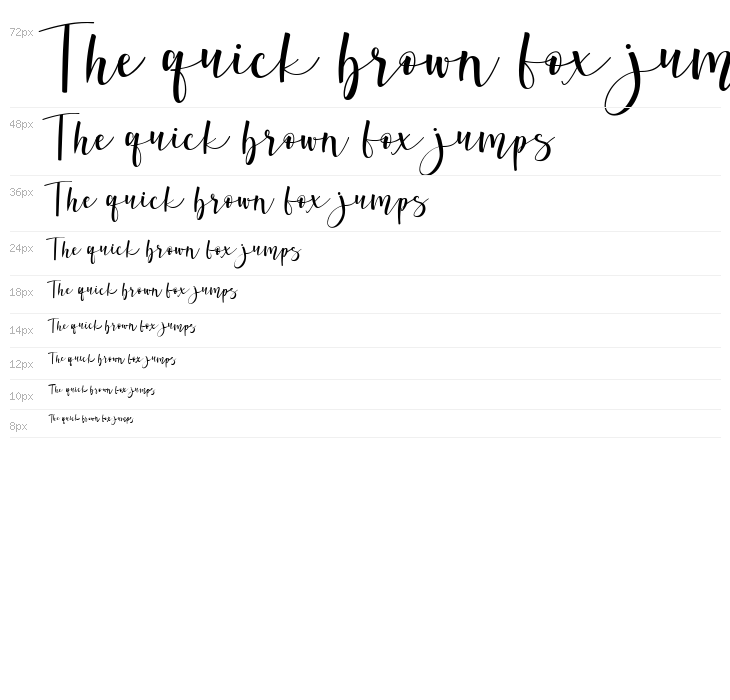 Berlina Script  Personal Use Rg Waterfall