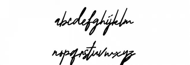 BerlinaSignature Fonte MINÚSCULAS