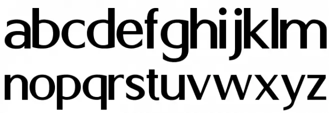 Berlina خط أحرف صغيرة