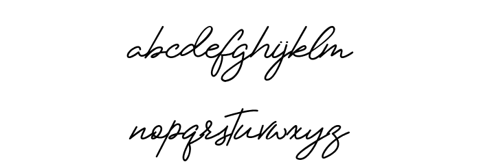 Berlindah Font LOWERCASE