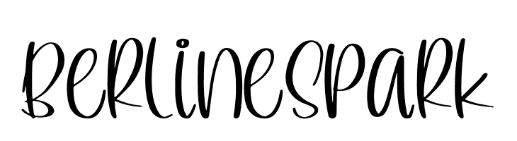 Berline Spark  font caratteri gratis