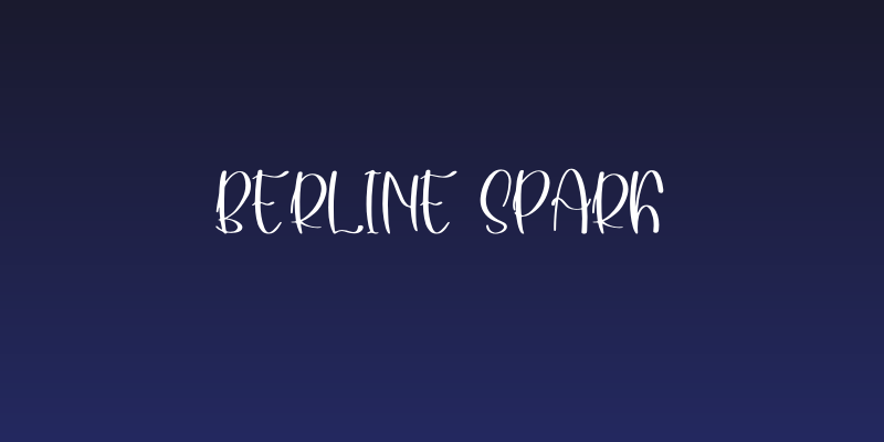 Berline Spark Social Header