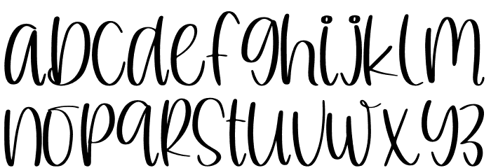 Berline Spark Font LOWERCASE