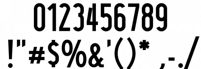 BerlinerWand Font OTHER CHARS