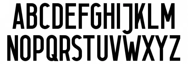 BerlinerWand Font UPPERCASE