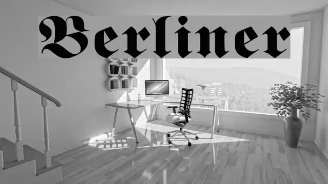 Berliner Шрифта examples