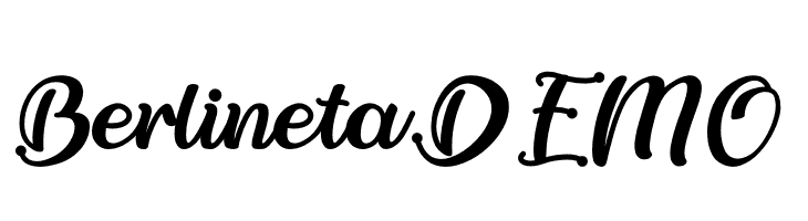 Berlineta DEMO  Frei Schriftart Herunterladen