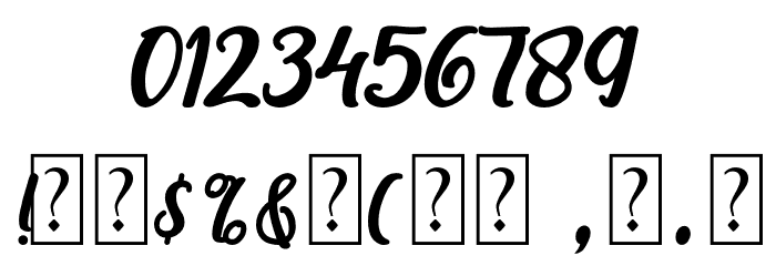 Berlineta DEMO Font OTHER CHARS