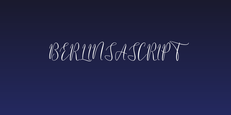 BerlinsaScript Social Header