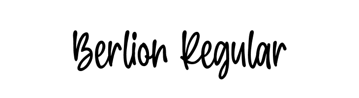 Berlion Regular  font caratteri gratis