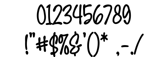 Berlion Regular Font OTHER CHARS