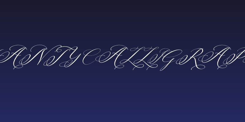 Berlishanty Calligraphy Italic Social Header