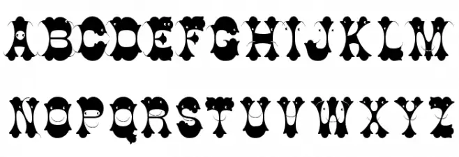 BerloosComix Schriftart Groß