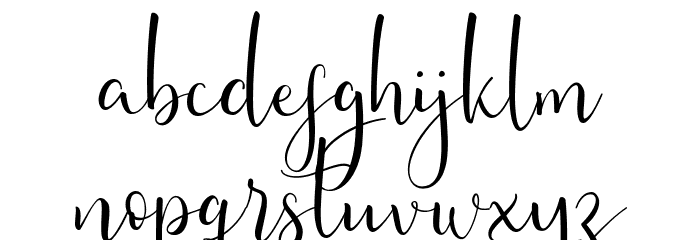 Berlynda FREE Font LOWERCASE
