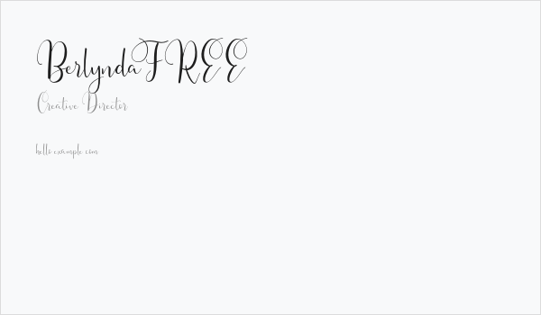 BerlyndaFREE Business Card