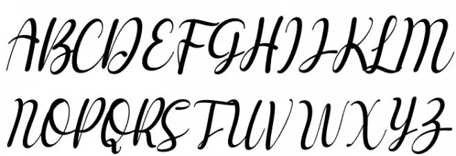 Berlysa Italic Шрифта ВЕРХНИЙ