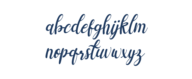Berlysa Italic Lowercase