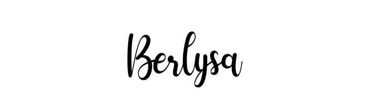 Berlysa  Frei Schriftart Herunterladen