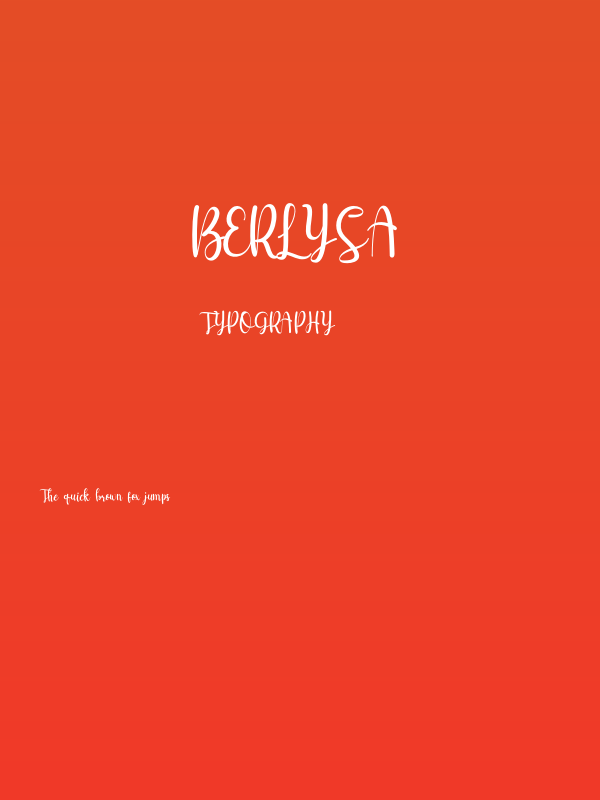 Berlysa Poster