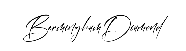 Bermingham Diamond  Frei Schriftart Herunterladen