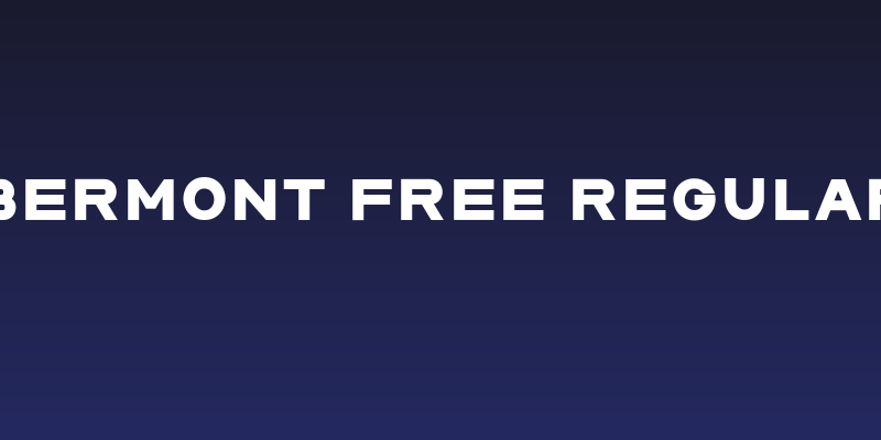 Bermont Free Regular Social Header