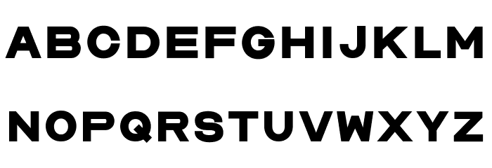 Bermont Free Regular Font LOWERCASE