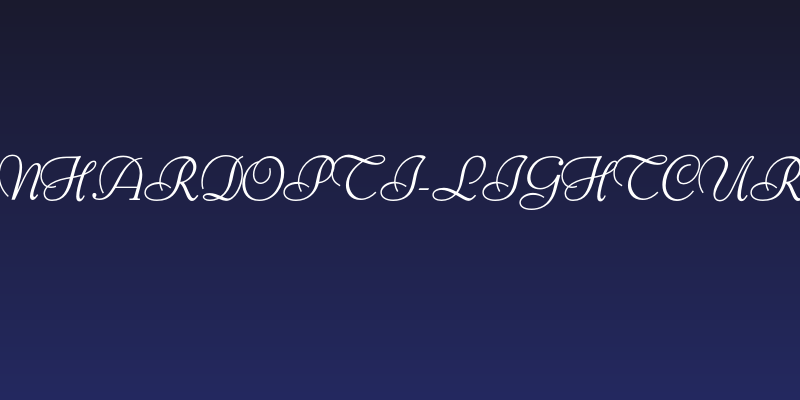 BernHardOpti-LightCursive Social Header