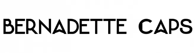 Bernadette [Caps]  Descarca Fonturi Gratis