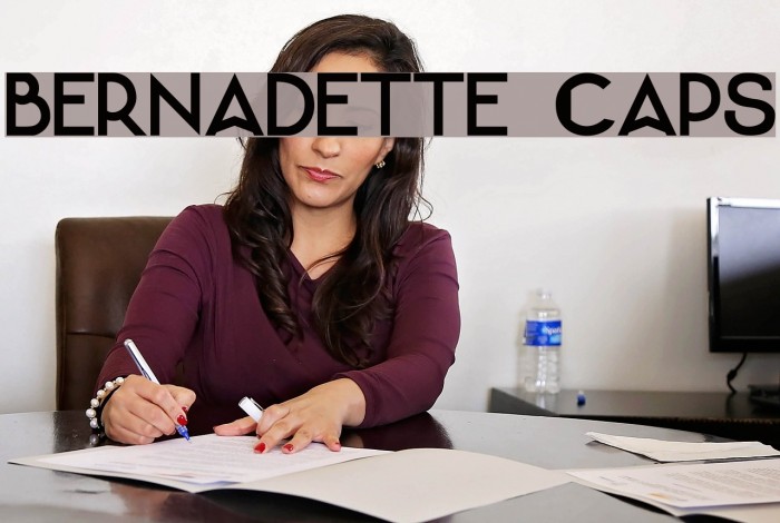 Bernadette [Caps] Example 2