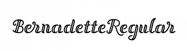 Bernadette Regular 
