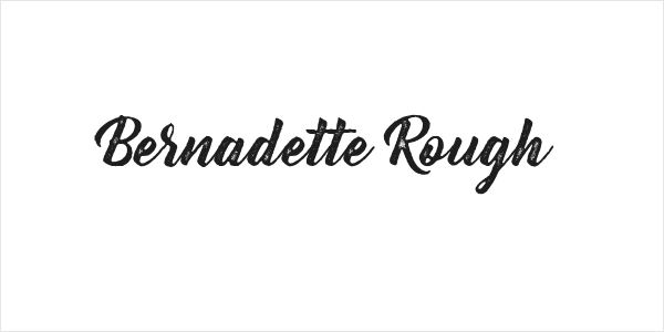 Bernadette Rough Logo