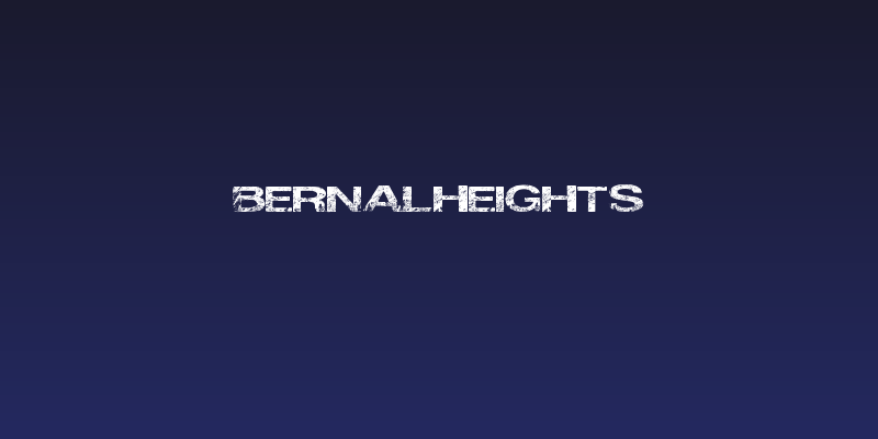 BernalHeights Social Header