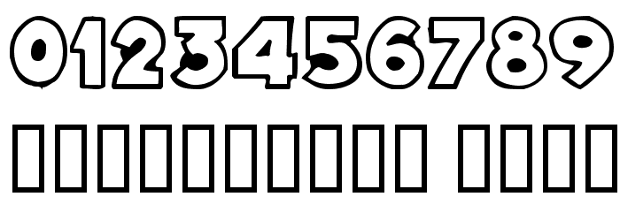 Bernardino Normal フォント その他の文字