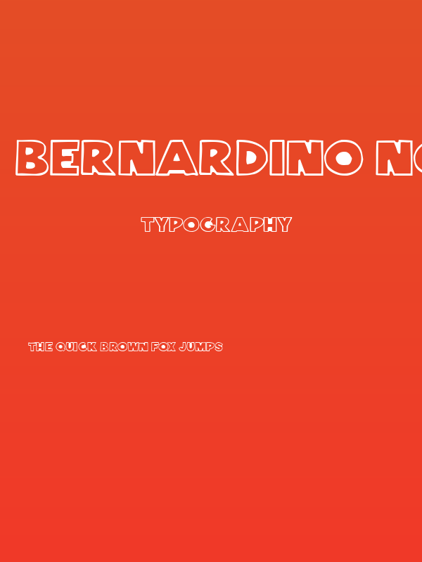 Bernardino Normal Poster